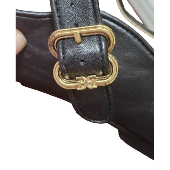 Sam Edelman Michaela Mary Jane Black Leather Loafers Flats Ballet Slipper Sze9.5 - Picture 8 of 14